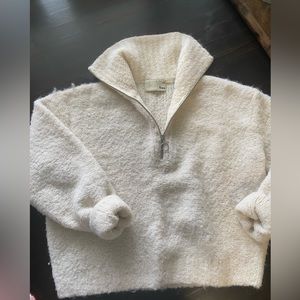 Aritzia Wilfrid Free Zip-Up Sweater